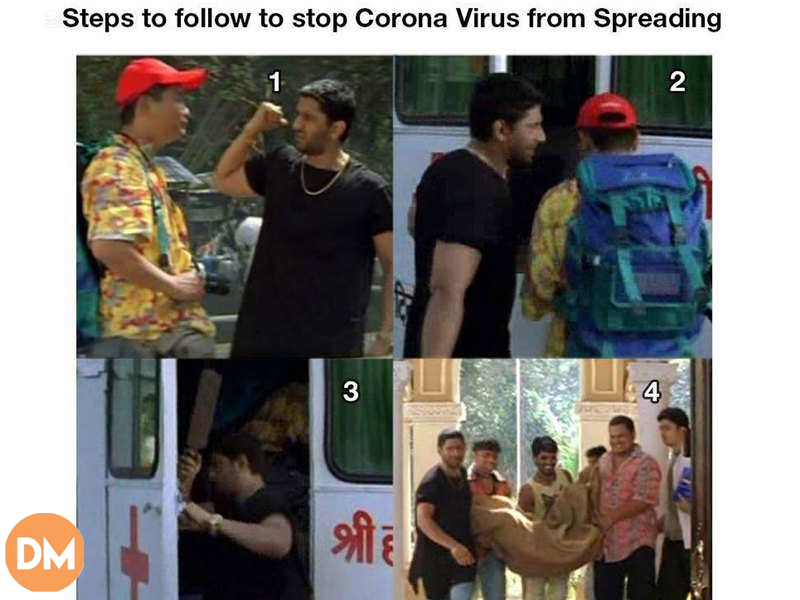 Steps to follow to stop Corona Virus from spreading...