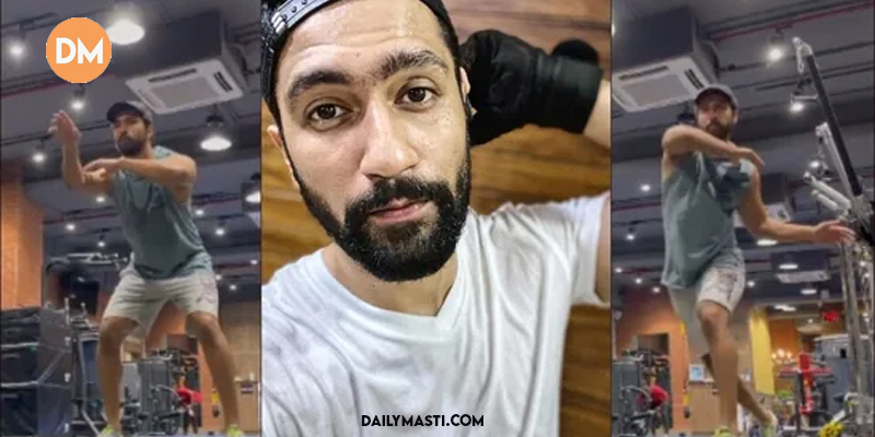 Vicky Kaushal kicks off Saturday with an early workout session, gives us a glimpse of his gym; PHOTO