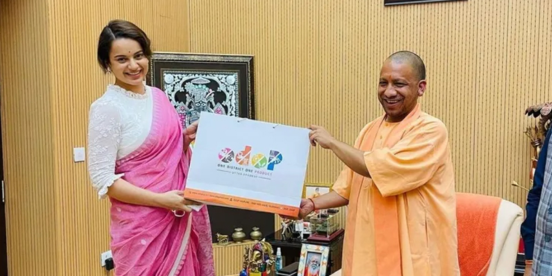 Kangana Ranaut made brand ambassador for 'One District One Product' scheme by the UP government