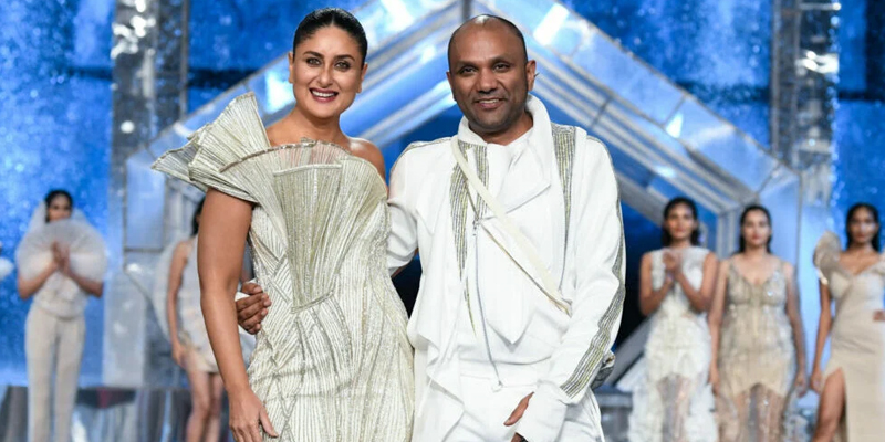 Kareena Kapoor & Gaurav Gupta Magic and #RedefinestheFuture ofSustainable Fashion at the Lakmé Absolute Grand Finale