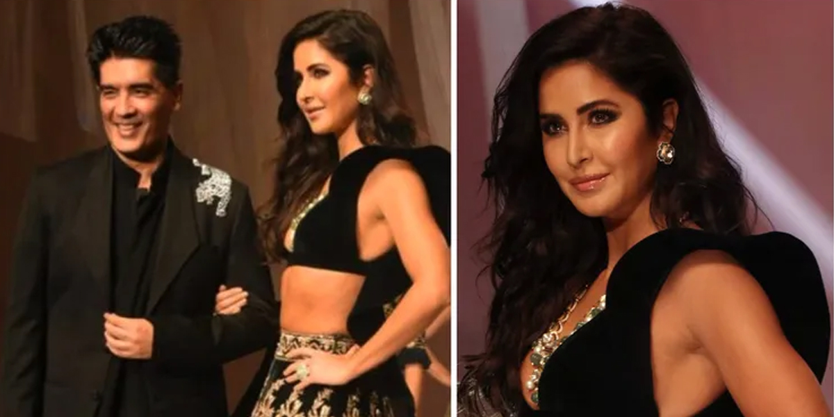 Fashion Flashback: When Katrina Kaif made for a stunning showstopper in Manish Malhotra's black lehenga