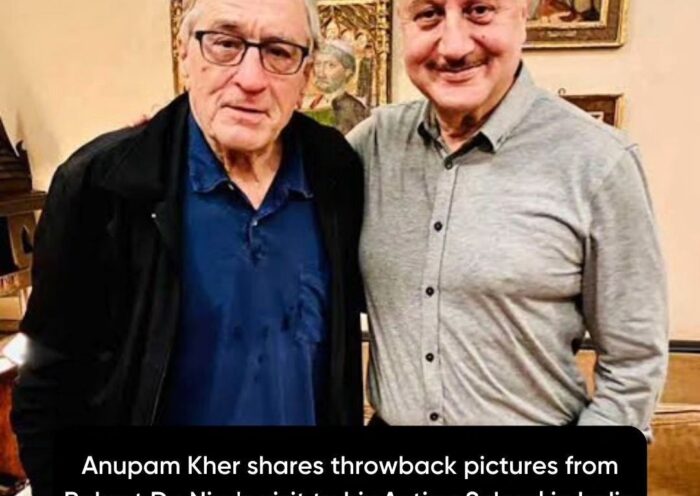 Anupam recently recounted Hollywood film icon Robert De Niro's visit to his acting studio in India as an example of when Hollywood and Bollywood collide. View the images!